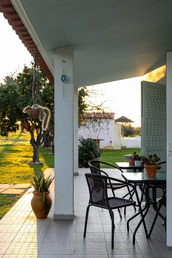 Na Quinta- alojamento rural com piscina de água salgada Villa Poceirao Esterno foto